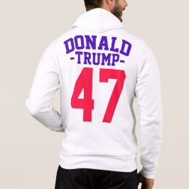 Sudadera Donald Trump 47 elecciones presidenciales 2024