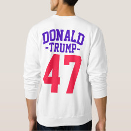 Sudadera Donald Trump 47 elecciones presidenciales 2024