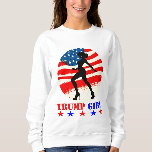 SUDADERA DONALD TRUMP - CHICA TRUMP (Anverso)