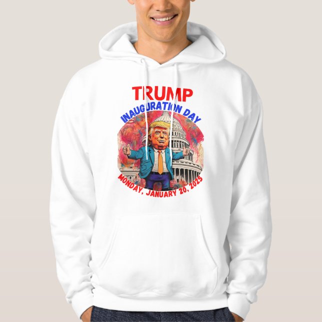 SUDADERA DONALD TRUMP INAUGURATION DAY 2025 (Anverso)
