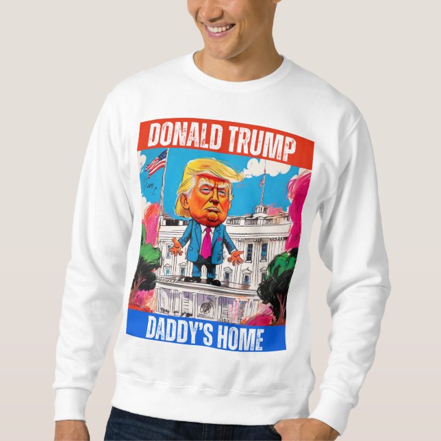 SUDADERA DONALD TRUMP - LA CASA DE DADDY (Anverso)