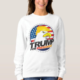 Sudadera Donald Trump Para La Presidenta Eagle Hair Sweer