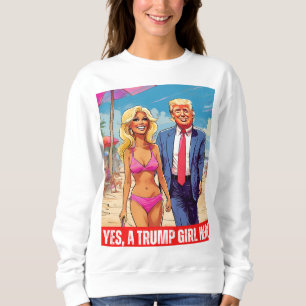 SUDADERA DONALD TRUMP - SOY CHICA DE TRUMP