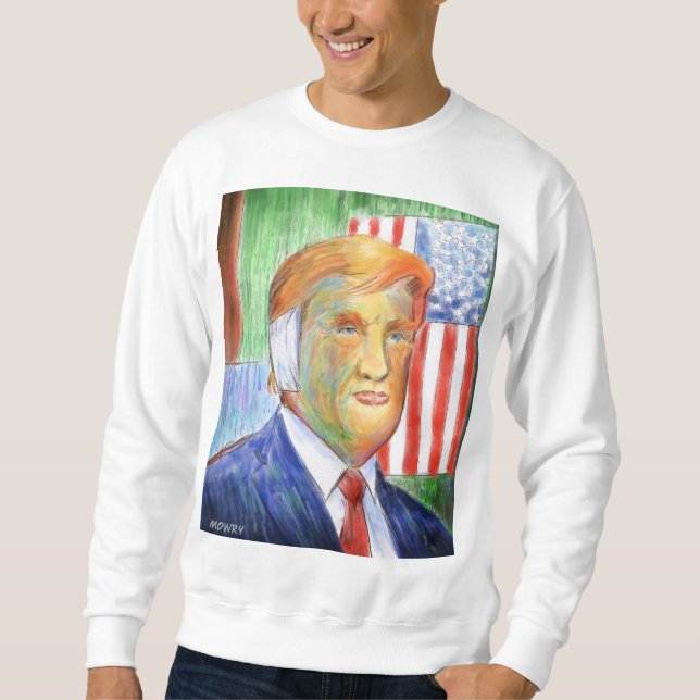 Sudadera Donald Trump Van Gogh (Anverso)