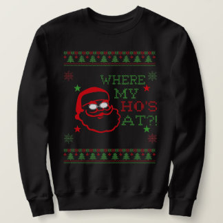 Sudadera Donde está mi casa, la graciosa camiseta de Santa 
