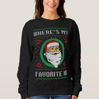 Sudadera ¿Dónde están mis Navidades favoritos de Ho Santa U