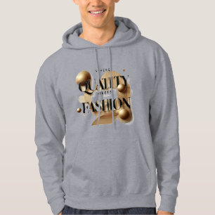 Sudadera "Donde la calidad se encuentra con la moda" sudor
