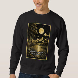 Sudadera Donde la luz de la luna se encuentra con el silenc