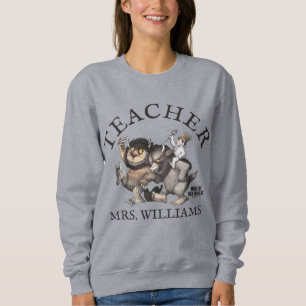 Sudadera Donde los monstruos habitan Profesor