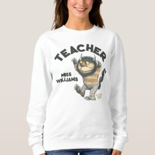 Sudadera Donde los monstruos Teacher