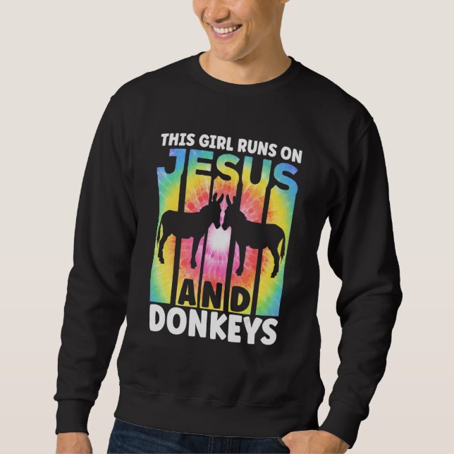 Sudadera Donkeys Apparel for Donkey Lover Accessories for G (Anverso)