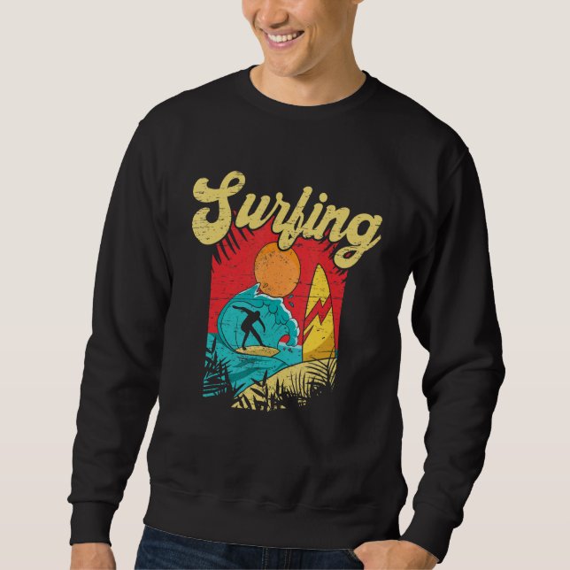 Sudadera Don't Stop Surfing Extreme Sports Sea Waves Surfer (Anverso)