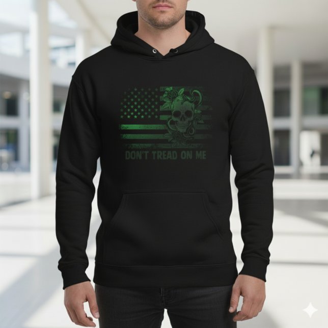 Sudadera ​Don't Tread On Me Men's Hoodie (Subido por el creador)