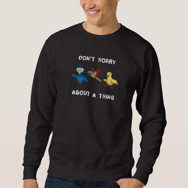 Sudadera Don't Worry About A Thing Three Little Birds (Anverso)