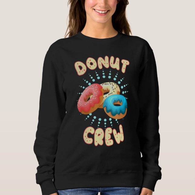 Sudadera Donut Crew Baker Donuts Niños Chicas (Anverso)