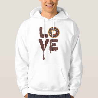 Sudadera Donut de chocolate con amor a las salpicaduras