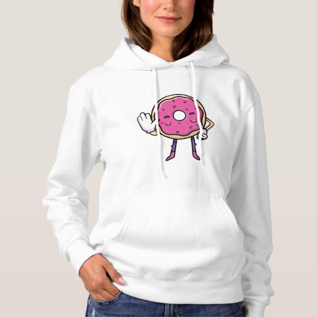 Sudadera Donut dice no (Anverso)