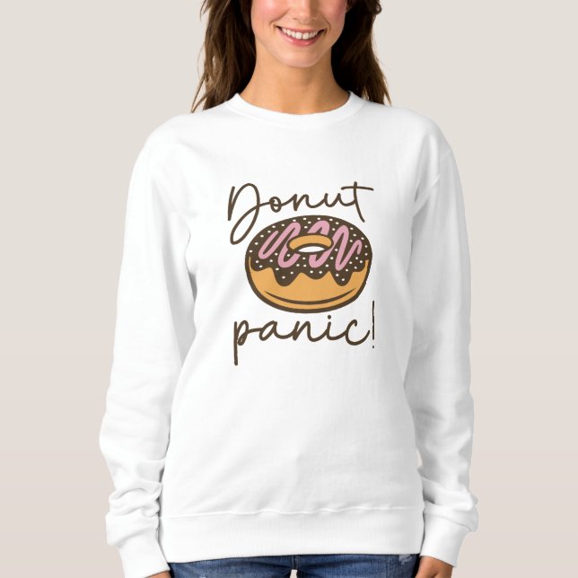Sudadera Donut Panic (Anverso)