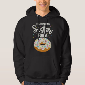 Sudadera Donut Sister  Family Food Pun