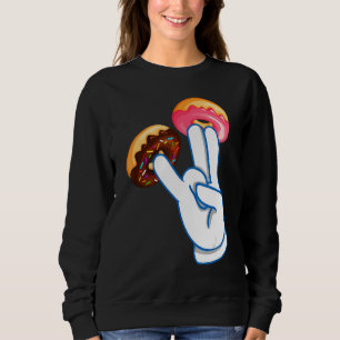 Sudadera Donut Two In Pink Shocker Men