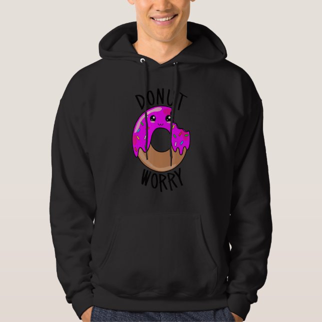 Sudadera Donut Worry   Cute Donut Face (Anverso)