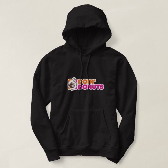 Sudadera Donuts de Doin' - Divertido entusiasta de Carreras (Diseño del anverso)
