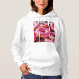 Sudadera Donuts de fresa rosada