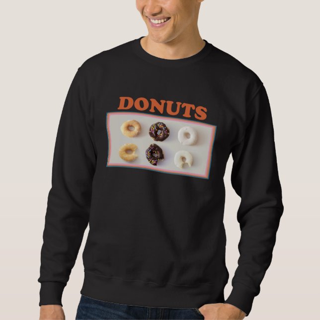 Sudadera Donuts  donut  and record collector doughnut (Anverso)