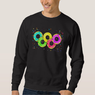 Sudadera Donuts En Forma De Símbolo Olímpico Para Donut Ent