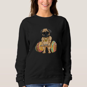 Sudadera Donuts para levantamiento de pug, Fitness, Funny, 