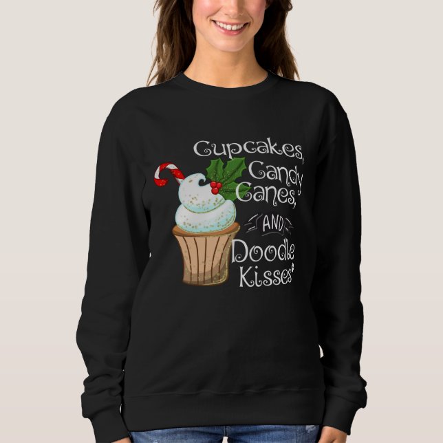Sudadera Doodle Christmas  Aussiedoodle Bordoodle Sheepadoo (Anverso)