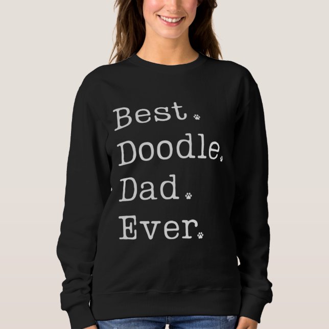 Sudadera Doodle Dad Best Doodle Dad Ever Labradoodle Doodle (Anverso)