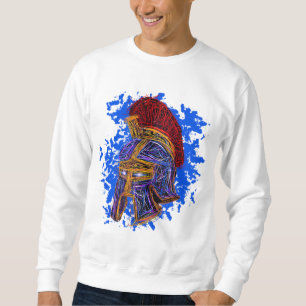 Sudadera Doodle de gladiador: El poder y la valentía épica
