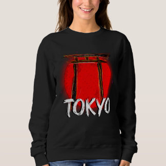 Sudadera Doodle de Tokio: La majestuosidad del torii frente