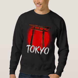 Sudadera Doodle de Tokio: La majestuosidad del torii frente