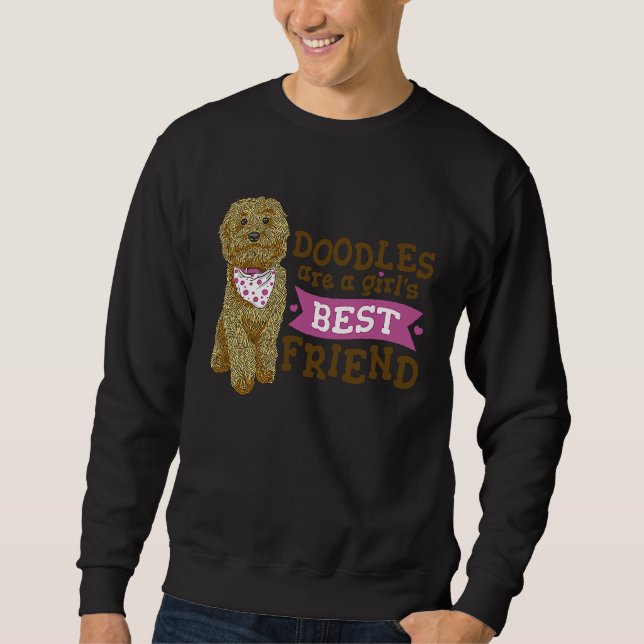 Sudadera Doodle  Goldendoodle Goldendoodle (Anverso)