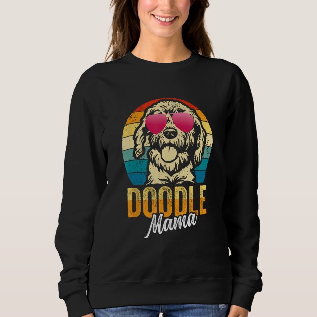 Sudadera Doodle Mama Goldendoodle Mom Goldendoodle (Anverso)