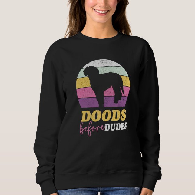 Sudadera Doods Before Dudes Bernedoodle Labradoodle Goldend (Anverso)