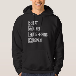 Sudadera Dormir Hielo Pesca Pescador Pescador Pescador Pesc