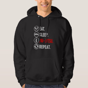 Sudadera Dormir Jiu-Jitsu repite viaje de artes marciales P