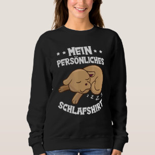 Sudadera Dormir personal, vestido nocturno, pijamas, perro