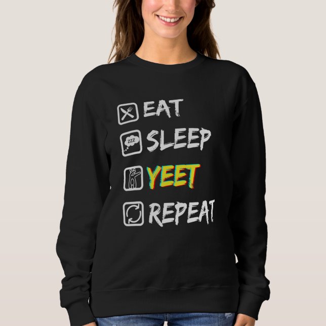 Sudadera Dormir Sin Embargo Repetir Tee Con Baile Urbano Lo (Anverso)