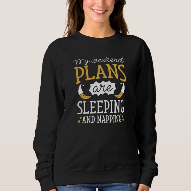 Sudadera Dormir Y Aplaudir (Anverso)