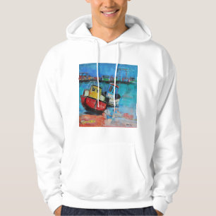 Sudadera Dos barcos de pesca alegres 2012