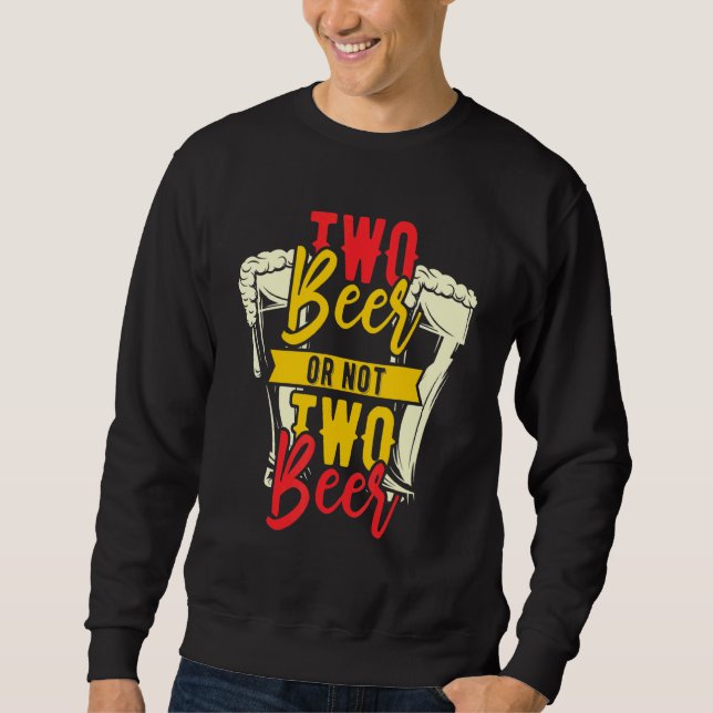 Sudadera Dos Bebidas Alcohol (Anverso)