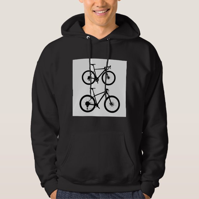Sudadera Dos bicicletas (Anverso)
