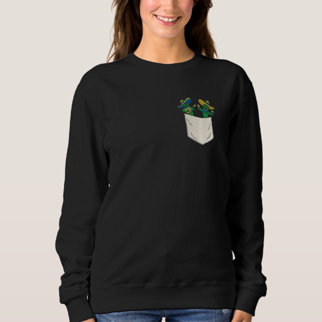 Sudadera Dos Cactus Cinco De Mayo   (Anverso)