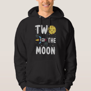 Sudadera Dos El Bebé De La Luna, Segundo Cumpleaños Para El