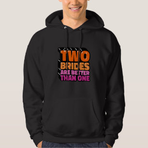 Sudadera Dos novias Lesbianas Lgbt