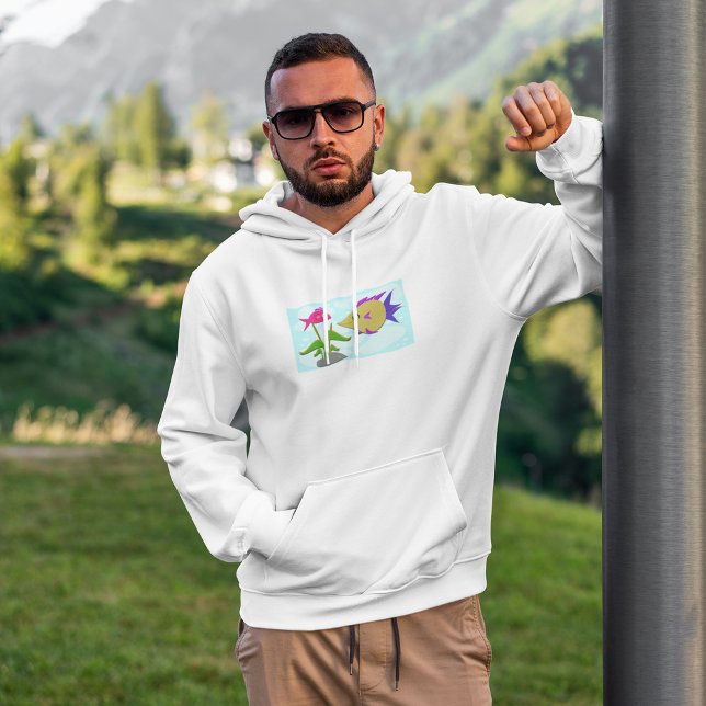 Sudadera Dos peces coloridos (Subido por el creador)